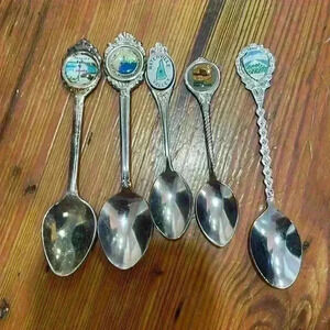 Collectible set of silver spoons
